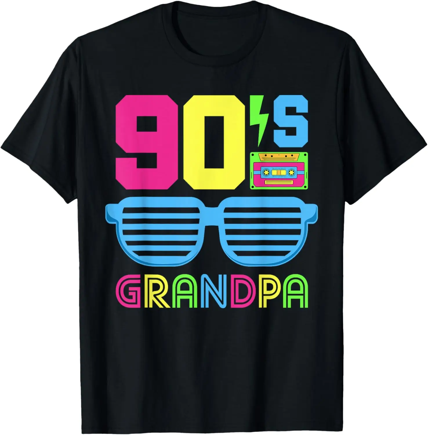 90's Grandpa 1990s Themed Party Costume Nineties Outfit 90s T-Shirt