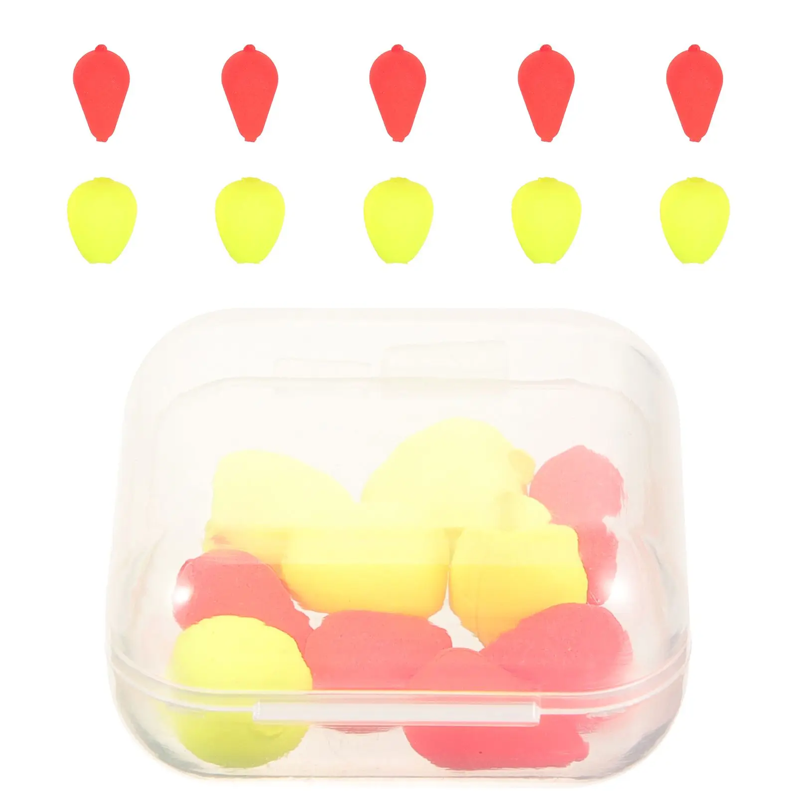 

10 Pcs Float High Sensitivity Bright Eye-catching Firm Durable Fishing Tools Decorations Home Parties Buoy Accessories