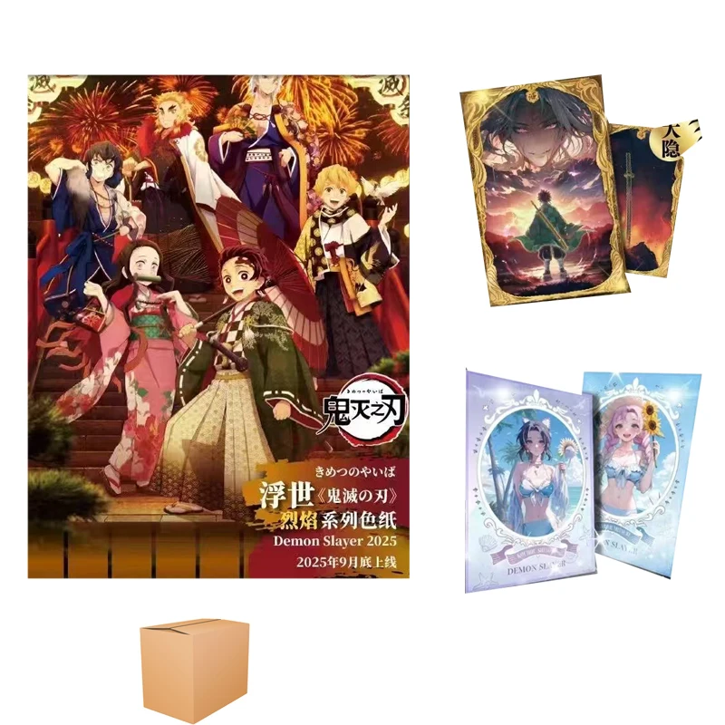 Demon Slayer Collection Floating World Flame Chapter Wave 2 Limited Various Process Xuxu Wenchuang Kids Gifts