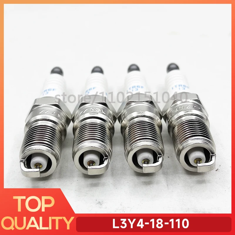 4pcs L3Y4-18-110 ITR6F13 4477 Iridium Spark Plug for Mazda 3 6 ATENZA for Ford FOCUS ITR6F-13 L3Y418110 L81318110 L34118110