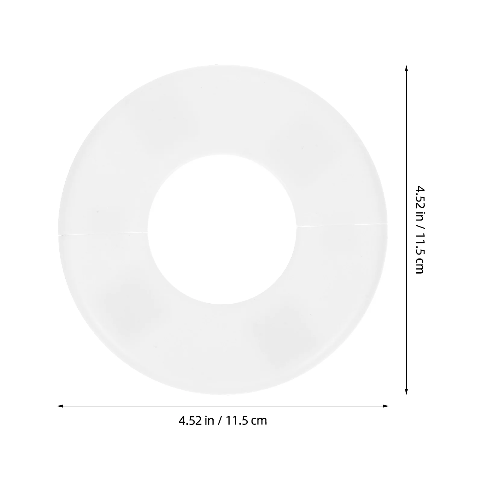 2 قطعة غطاء سلم حمام السباحة خواتم درابزين طوق لوحات لحماية أنابيب حمام السباحة فوق الأرض ملحقات سلامة حمام السباحة #3