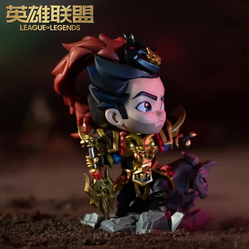 In Voorraad Echte Originele League Of Legendes Jarvan Iv Het Voorbeeld Van Demacia Action Anime Figuur Verzamelbare Beeldje Ornament