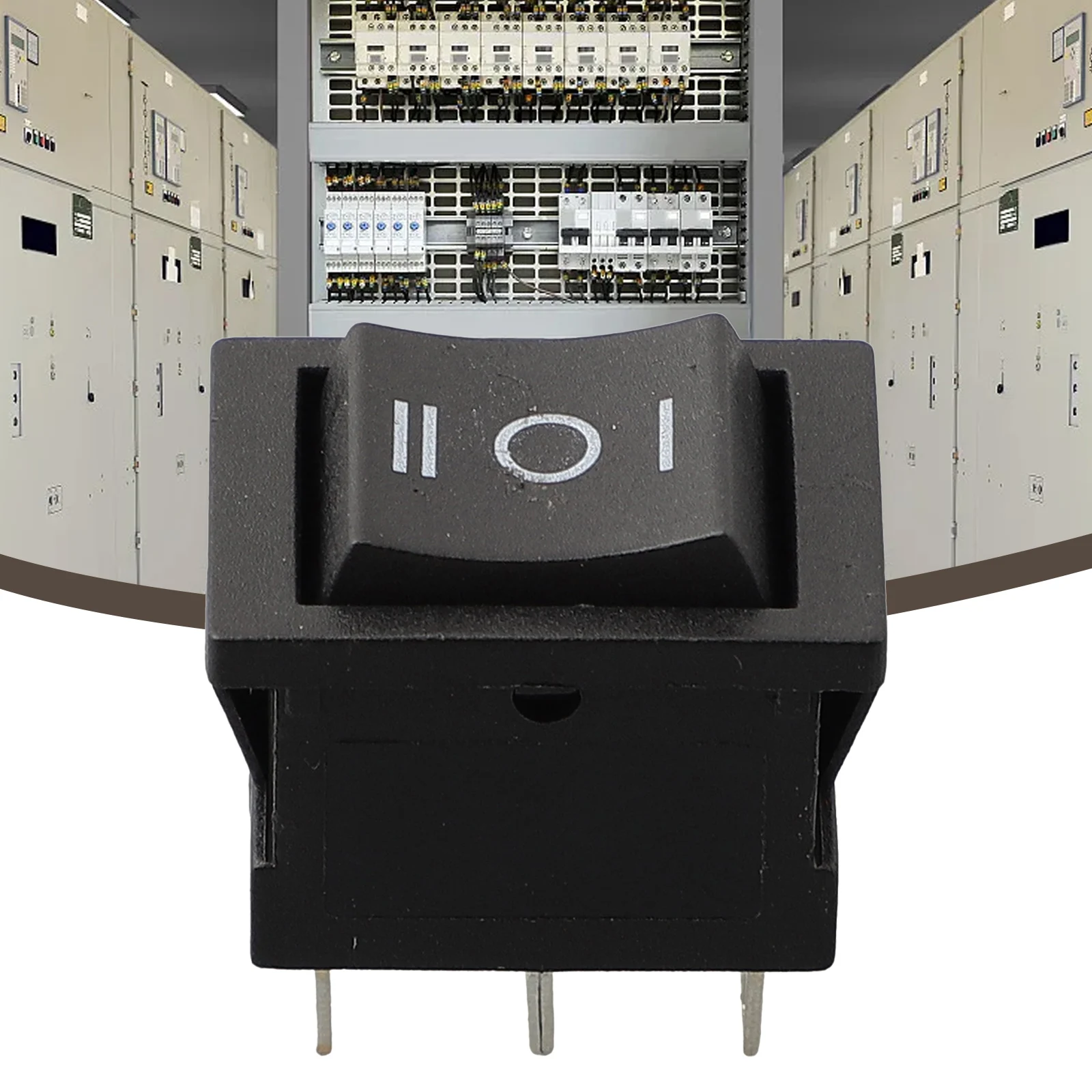 High Quality Hot Sale Useful Brand New Switch 1pcs 3 Way 6 Pin Electrical Project Large Rectangle Rocker Switch