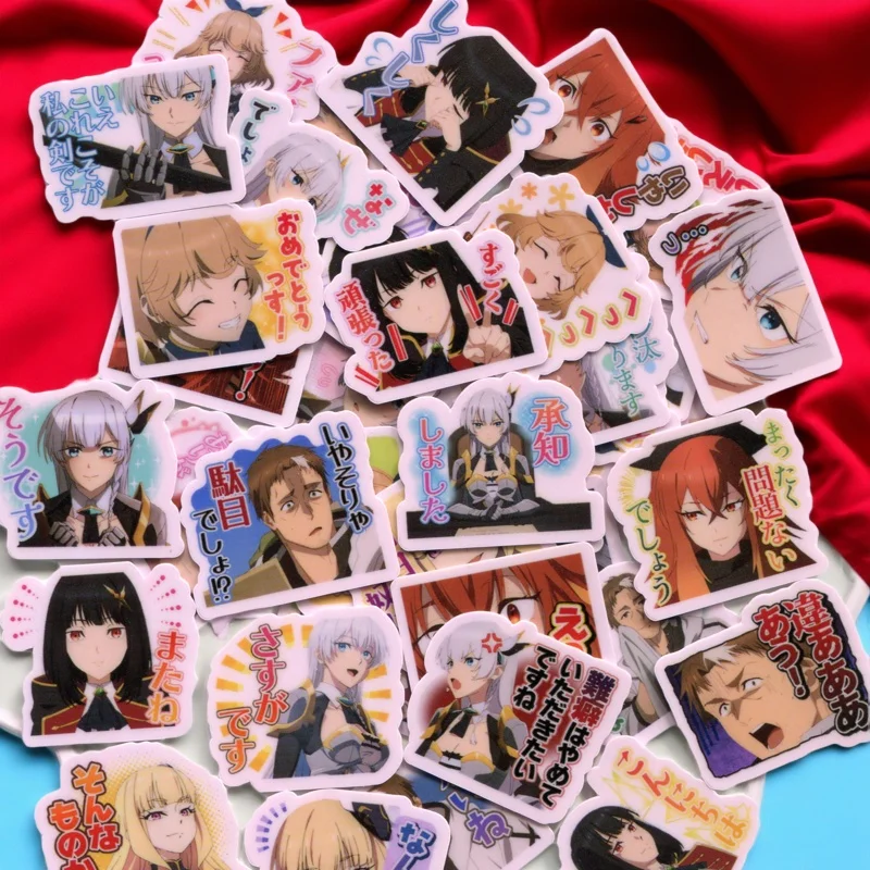 40pcs  Katainaka no Ossan, Kensei ni Naru 2-3cm diy cute STICKER