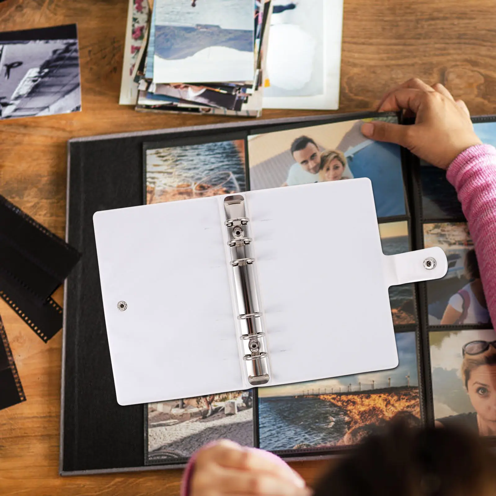 

Обложка для папки-скоросшивателя на 6 колец, пластиковая, с мультяшным рисунком, для фотоальбома, блокнота, DIY-планировщика, скрапбукинга, органайзера, для офиса и путешествий