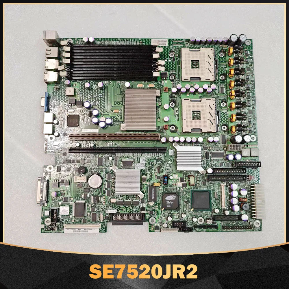 SE7520JR2 604 dual server motherboard DDR2 SE7520JR2 without SCSI interface
