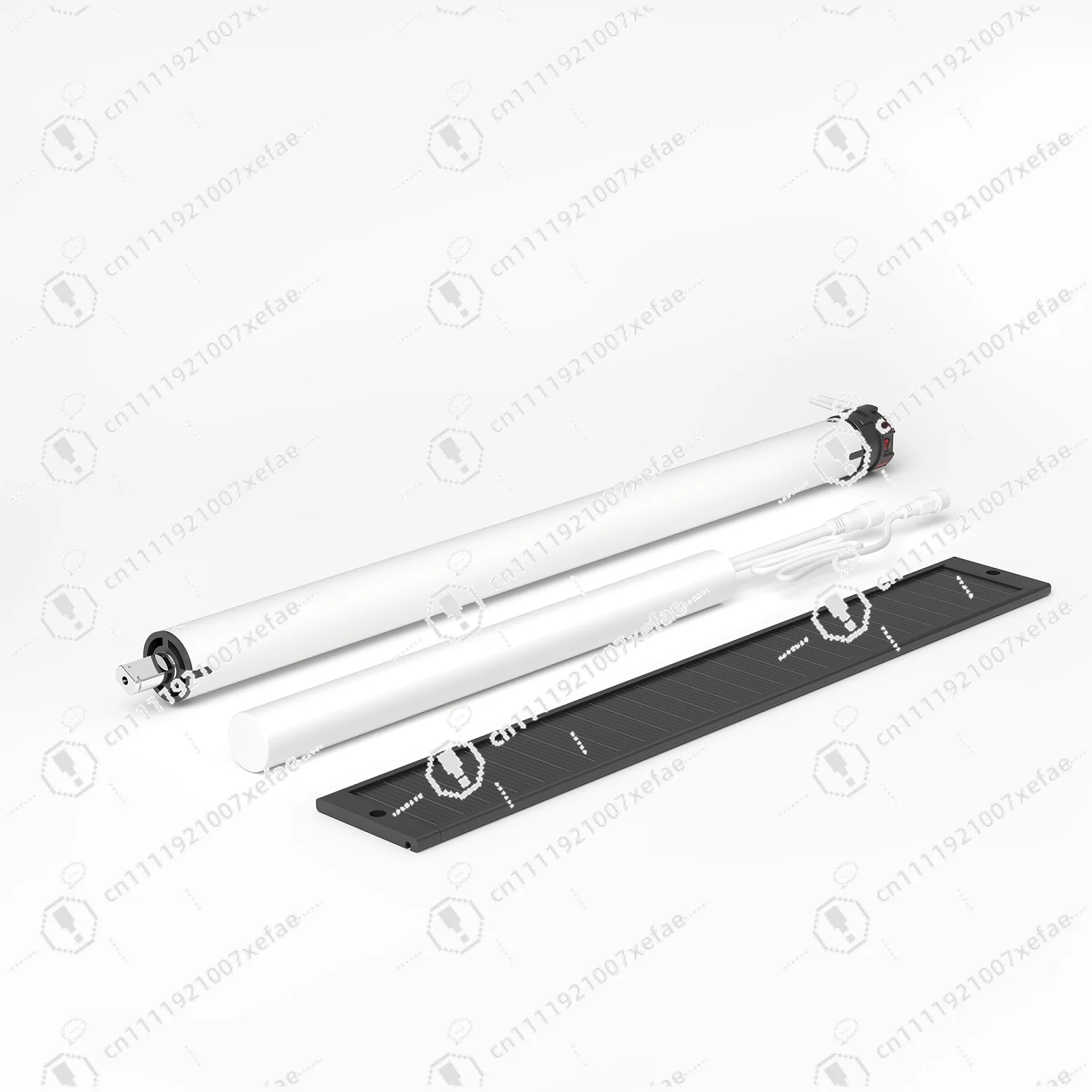 

Солнечный автоматический интеллектуальный мотор для рулонных штор 35 мм, интеллектуальное устройство для штор со встроенным приемником