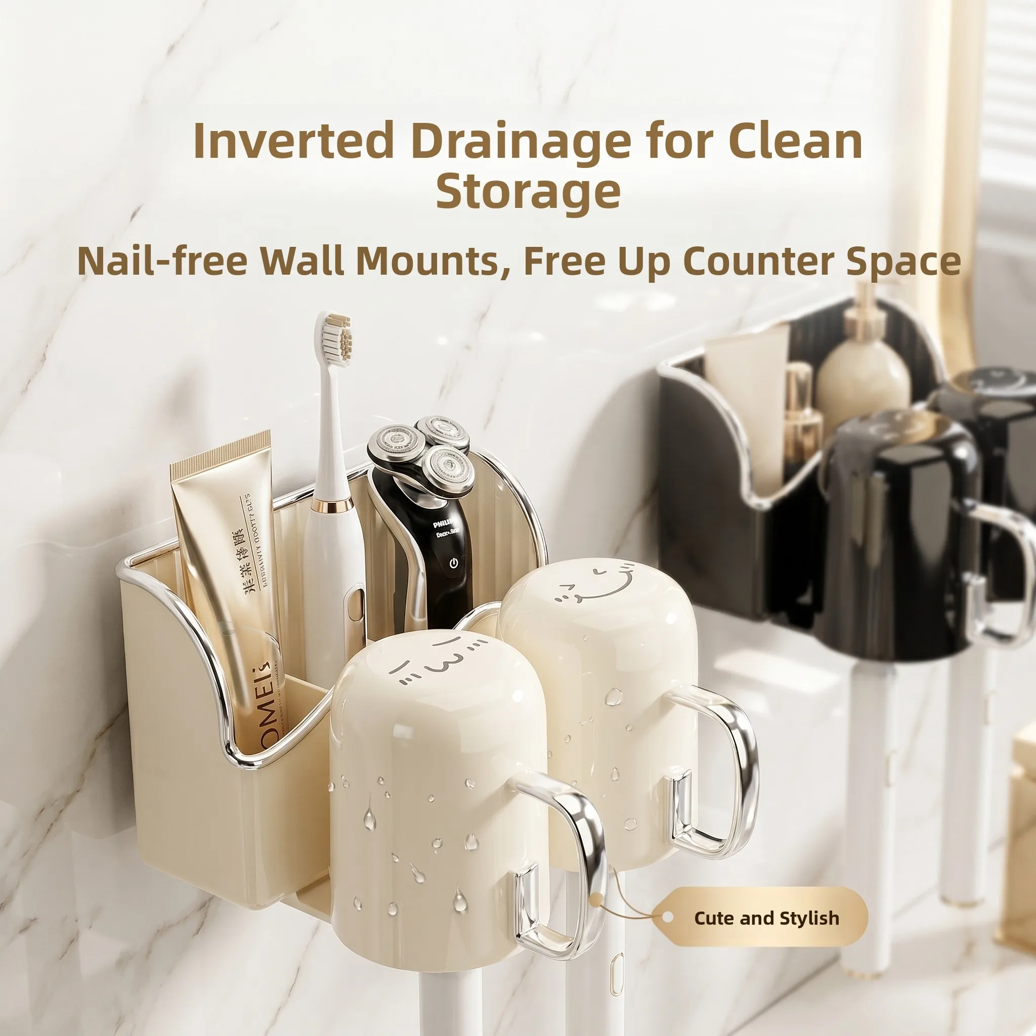 support-mural-creatif-de-luxe-pour-brosses-a-dents-et-organiseur-de-toilettes-pour-couple-sans-percage-sensation-multi-personnes