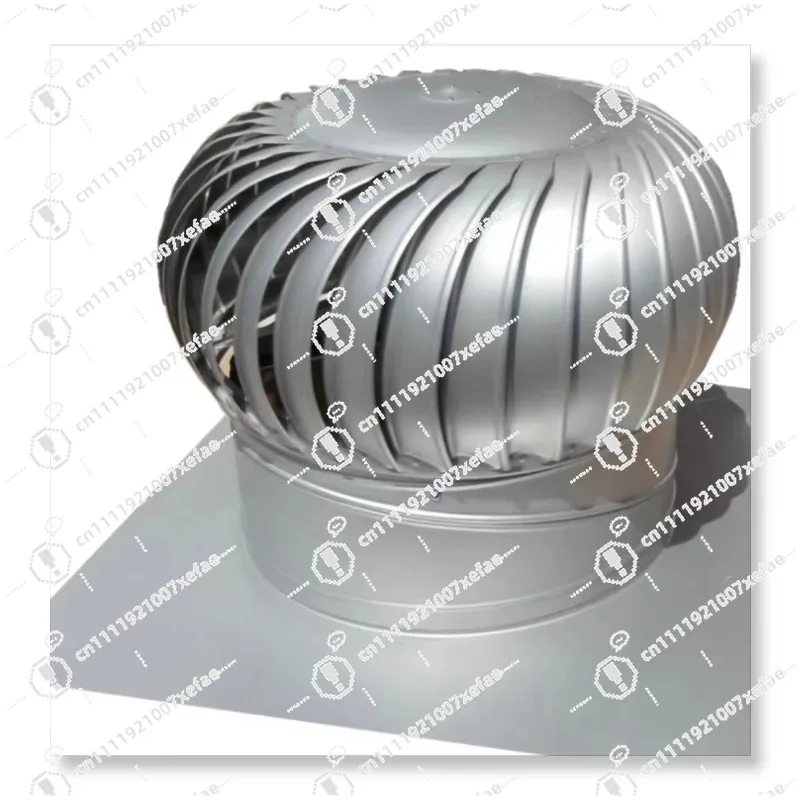 Unpowered workshop roof fan Unpowered wind driven roof turbine fan