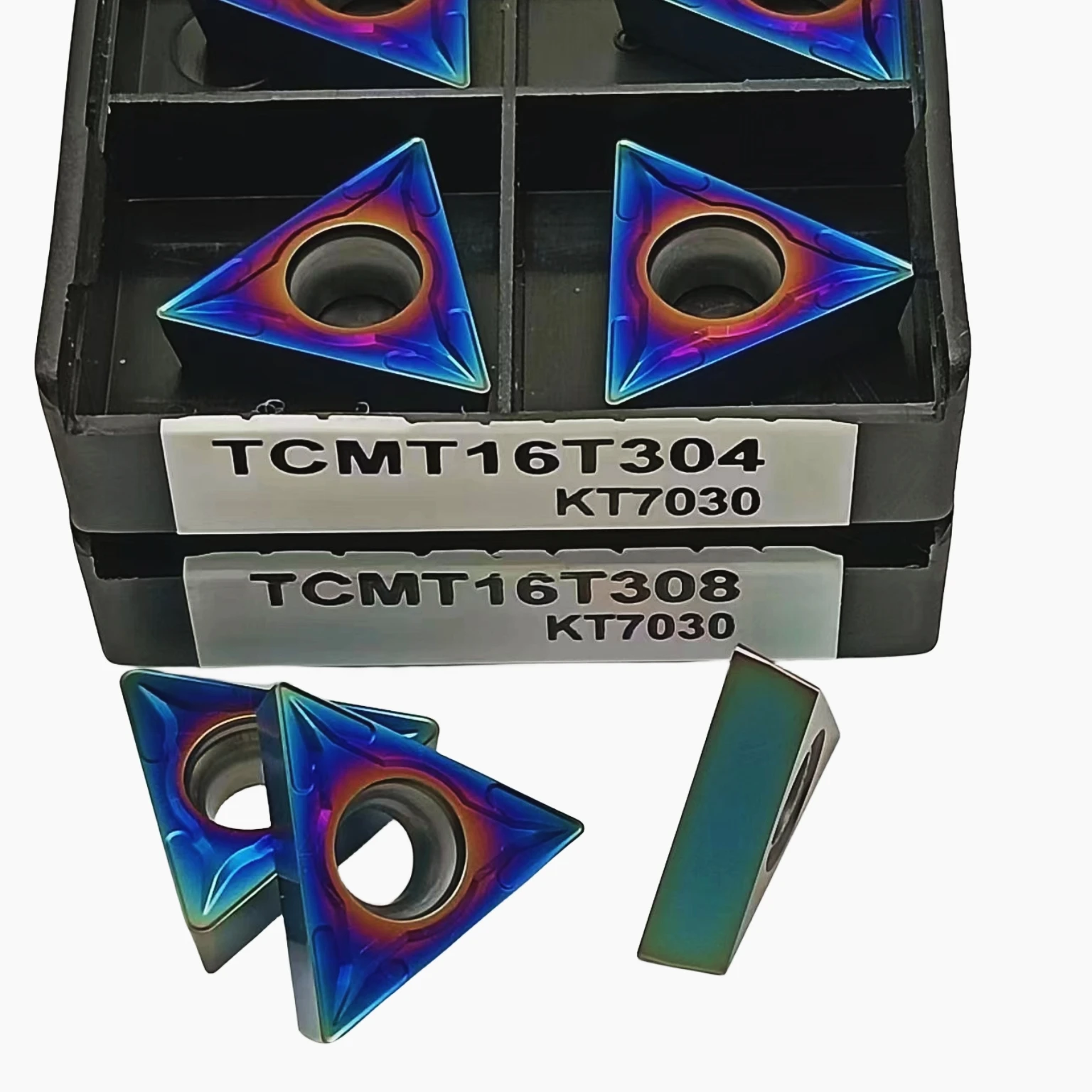 Inserto in metallo duro TCMT16T308 TCMT16T304 utensile per tornitura di metalli utensili per tornitura interna TCMT 110204 fresa ﻿