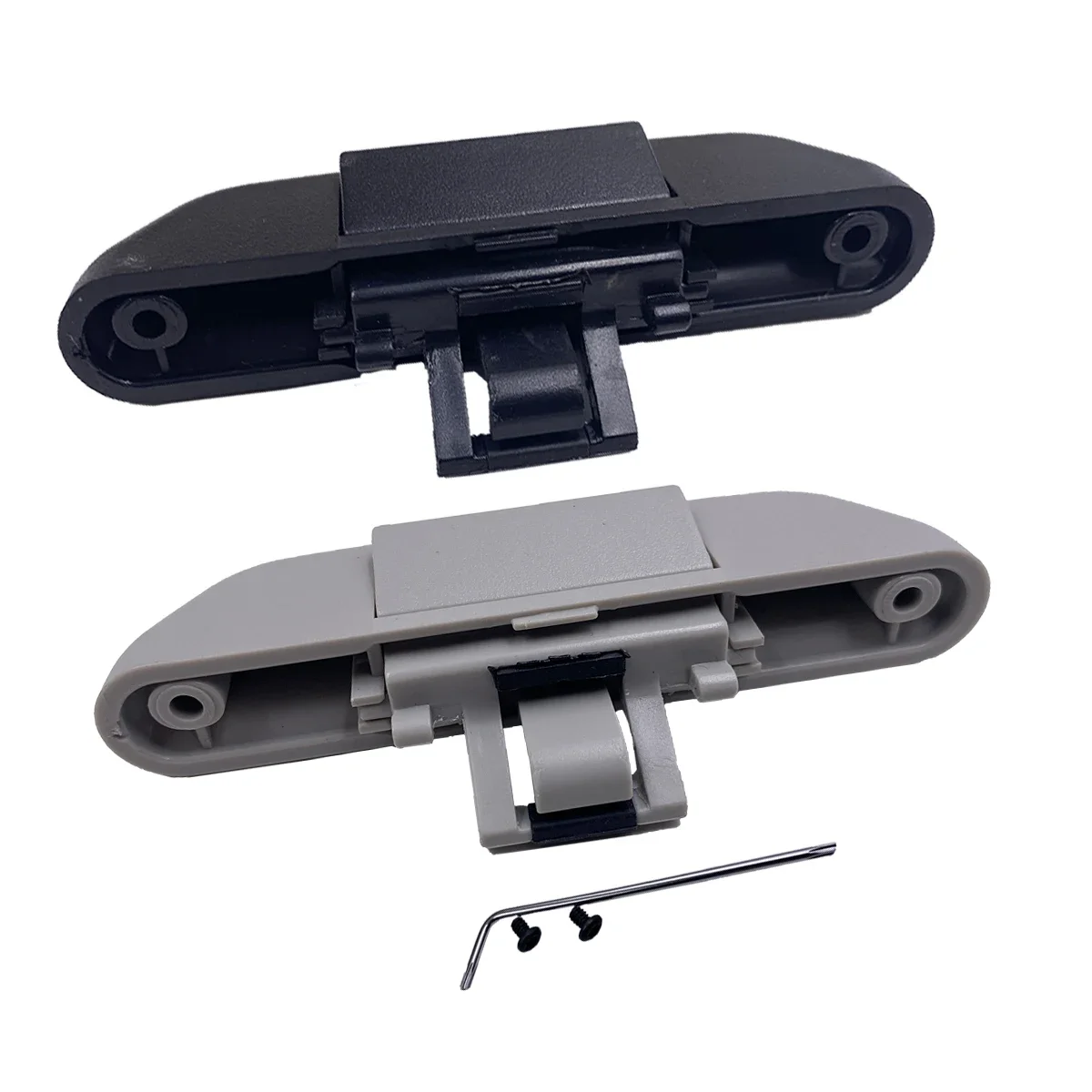 

New Plastic Grey Black Rear Sunroof Shade Handle Car Clip Kit For Audi Q7 4L 2009 2011 2012 2013 2014 2015 2016 2017 4L0898924