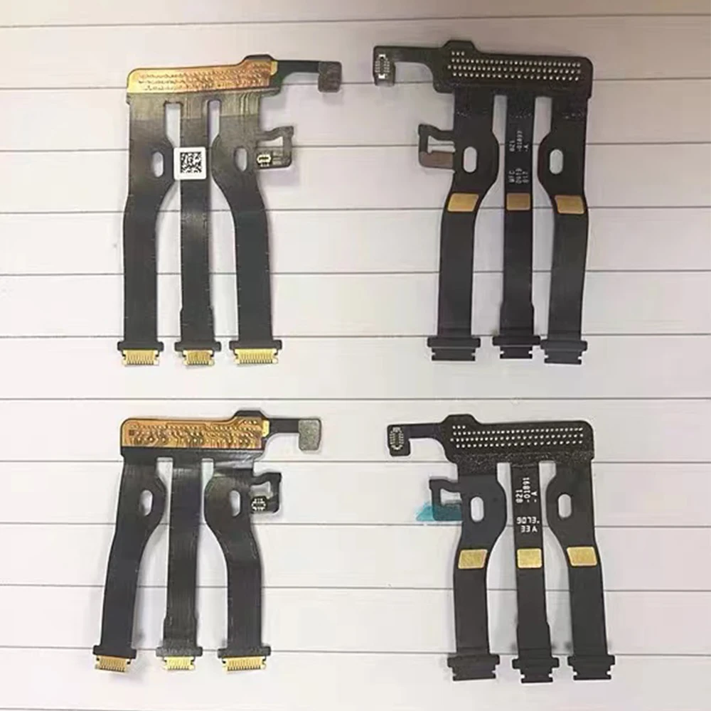 Pantalla táctil LCD para Apple Watch series 8, 2, 3, 4, 5, 6, 7, 42mm, 40mm, 44mm, 41mm, 45mm, Conector de placa base, Cable flexible, cinta