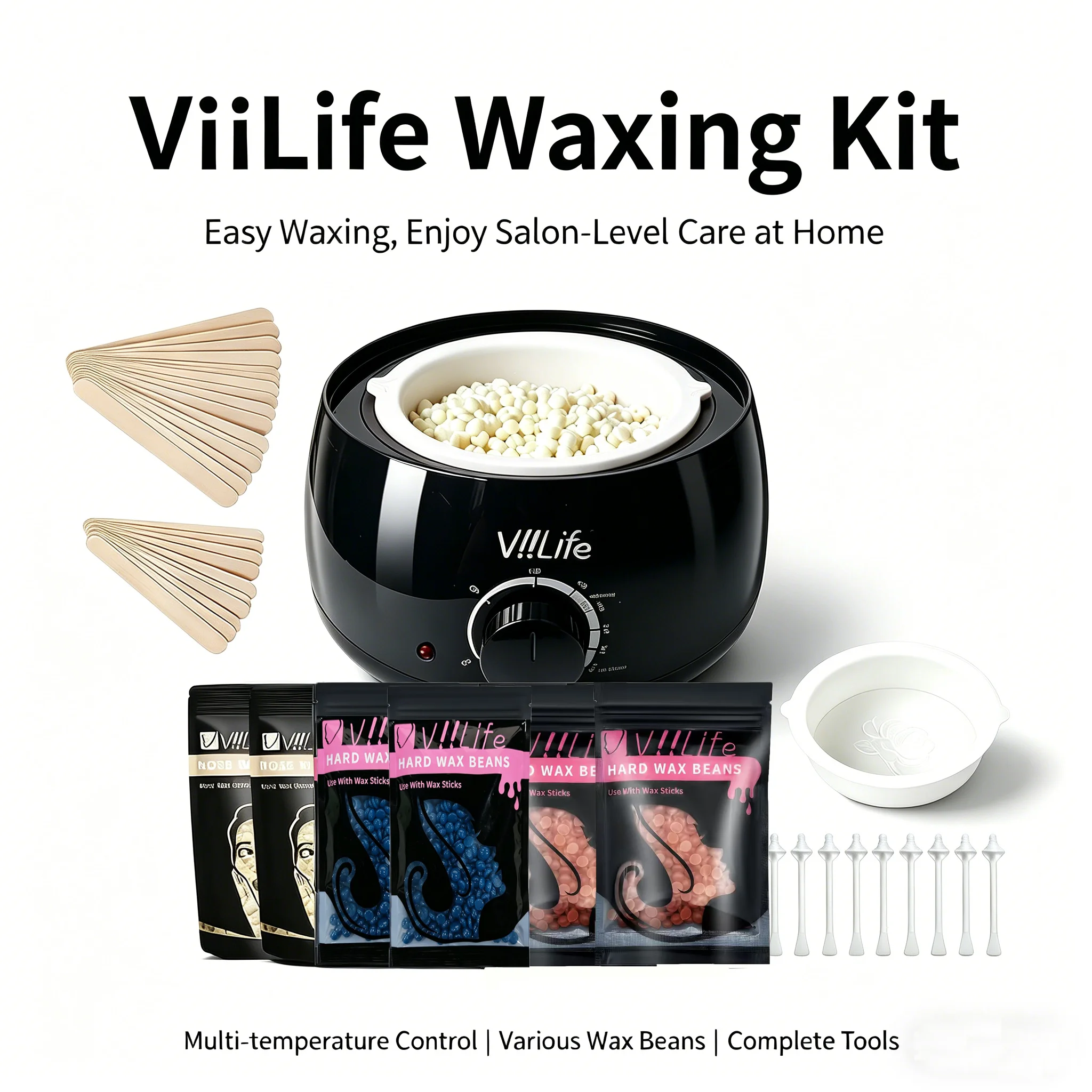 viilife-beginner-friendly-rose-wax-warmer-set-complete-wax-tools-painless-full-body-hair-removal-for-men-women