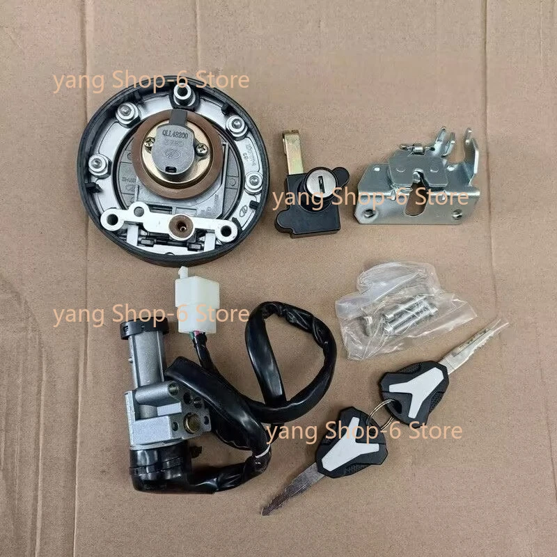 1set For LIFAN KPT200 KPT 200 Motorcycle Accessories Lock Set Lgnition Switch Start UP Key Fuel Tank Lock