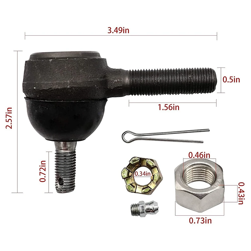 [new-abkg】-golf-cart-tie-rod-end-kit-for-club-car-ds-g-e-1976-2008-driver-and-passenger-side-7539-7540