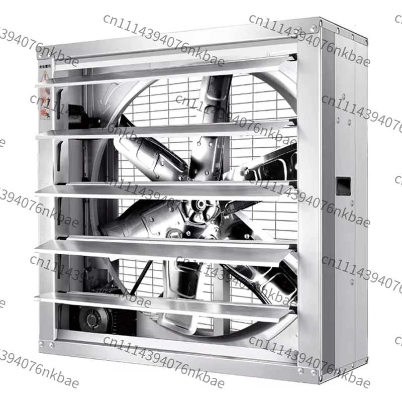 600*600 Negative Pressure Exhaust Fan Large Air Volume Factory Warehouse Ventilation Cooling Air Extractor