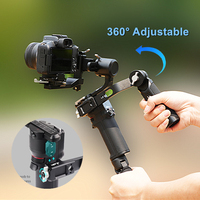 Sling Handgrip Gimbal Handle for DJI RS 2/3/3 Pro/4/4Pro Mini, Flexible 360° Adjustments, Ergonomic Grip for Low Angle Shots
