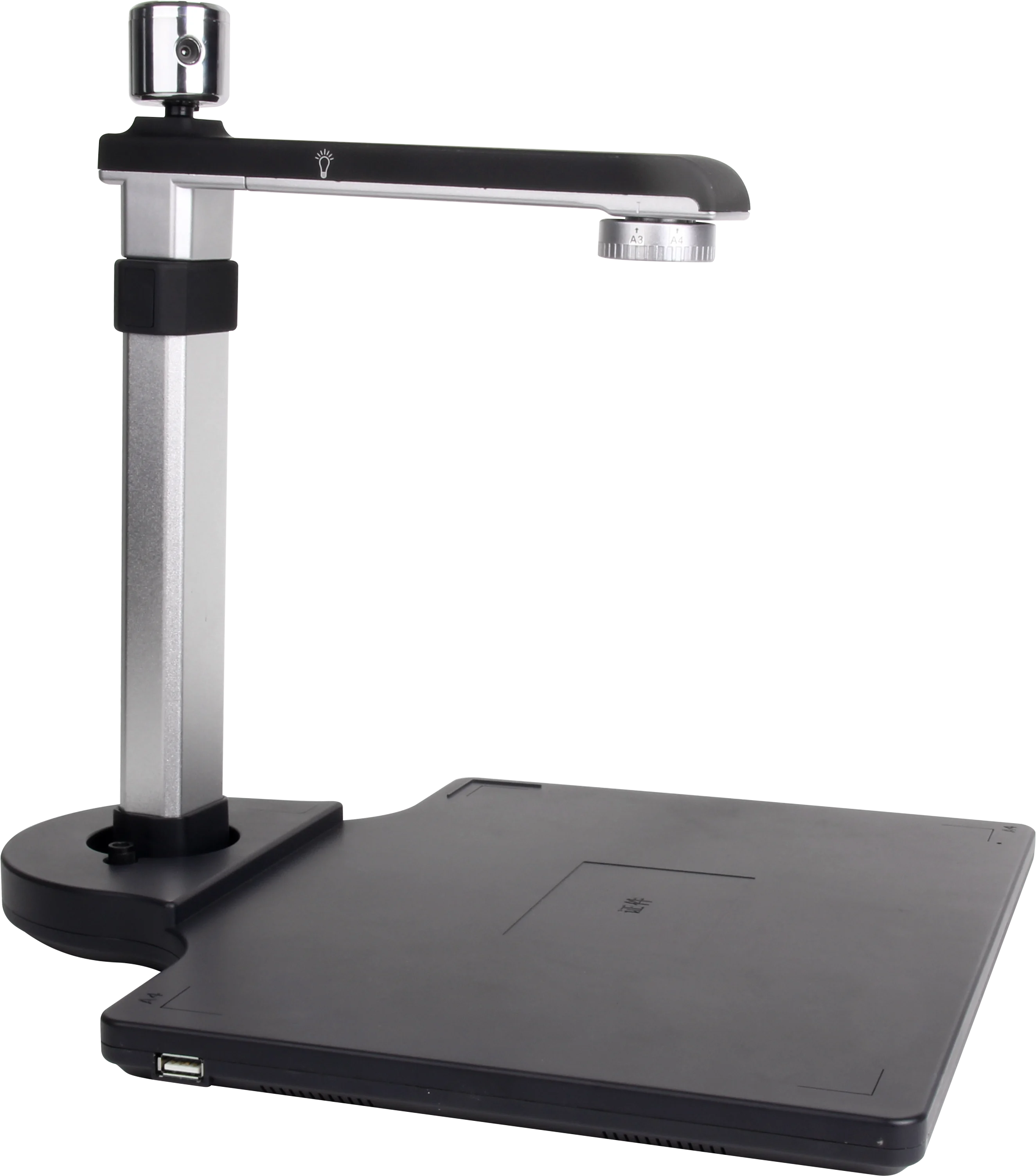 High-Speed A3 Document Scanner for Banking Libraries 5 MP + 2 MP 2592*1944 CMOS 270 Degree USB Stock Patent-Protected Product