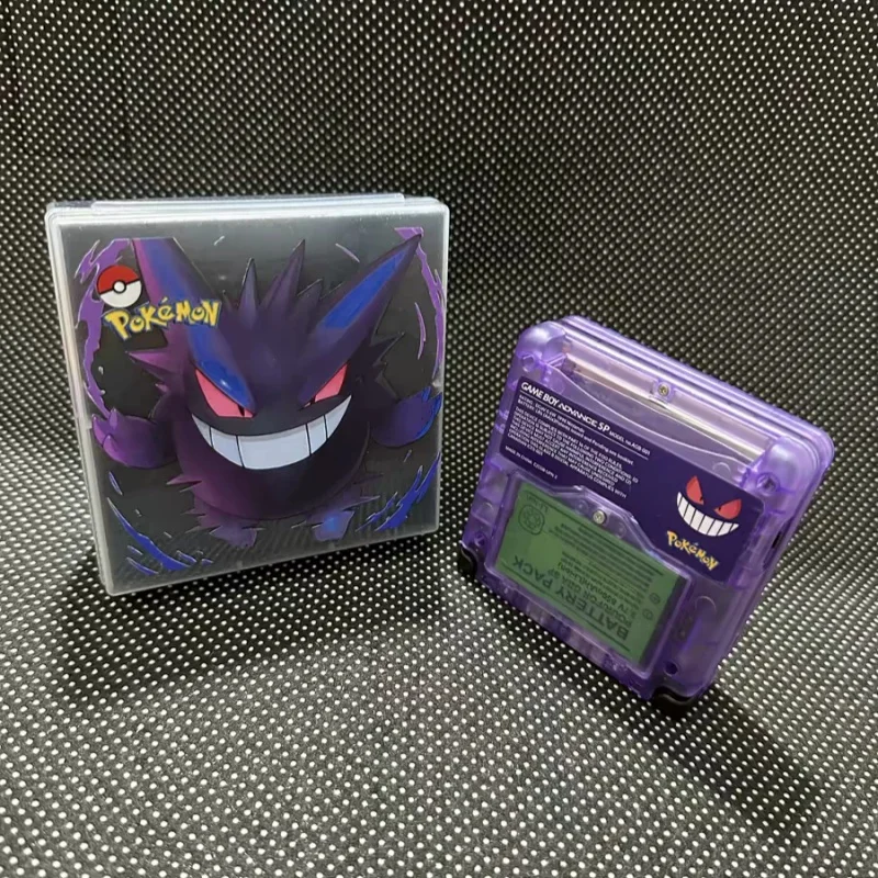 Gba Sp Packaging And Shell Set Gengar Limited Edition Compatible With Ips Screen Limited Edition Diy Self-Made Protective Case