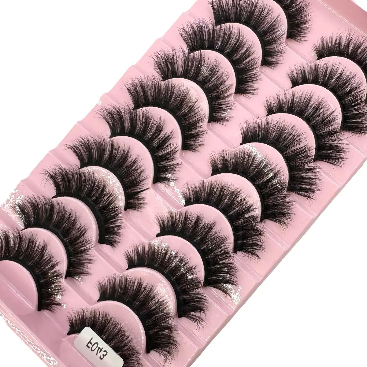 10 Paar 3D natürliche weiche falsche Wimpern lange Make-up Nerz Wimpernverlängerung Wimpern Schönheit Nerz Wimpern