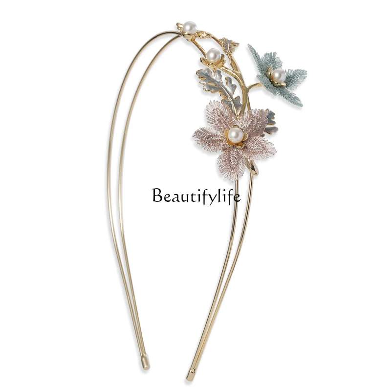 Mori Style Thin Headband, Fairy Headwear, Flower Headband, Thin Headband, Summer