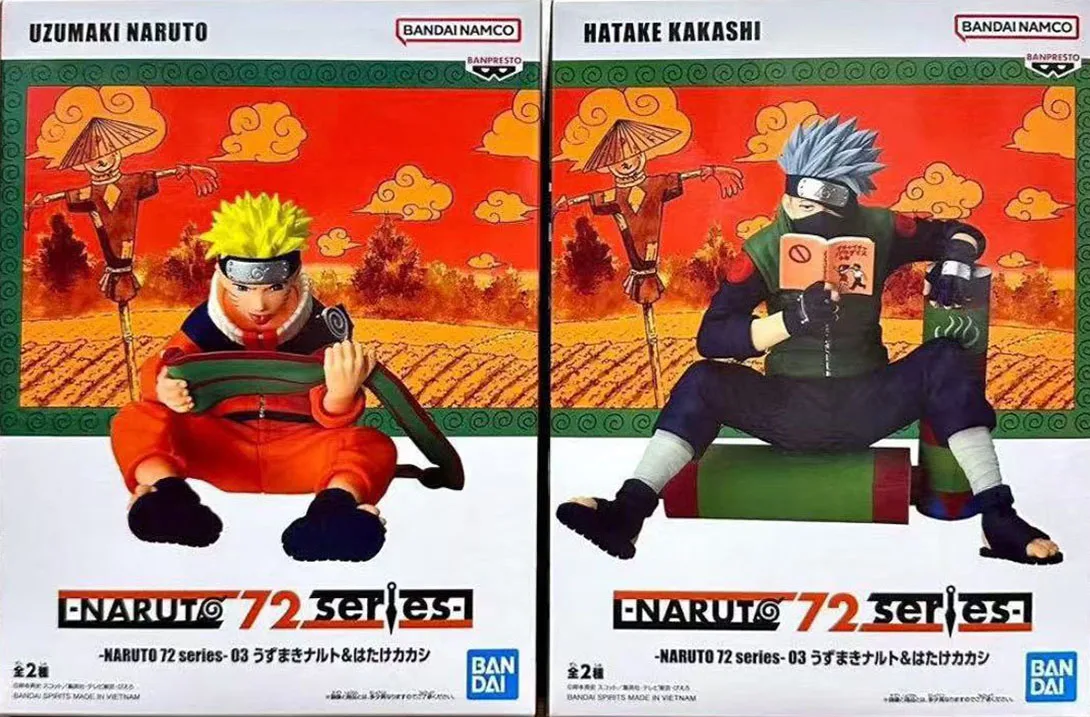 

Genuine Banpresto Naruto 72 Series1 Naruto Naruto Uzumaki Kakashi Hatake Figure Original Anime Toy