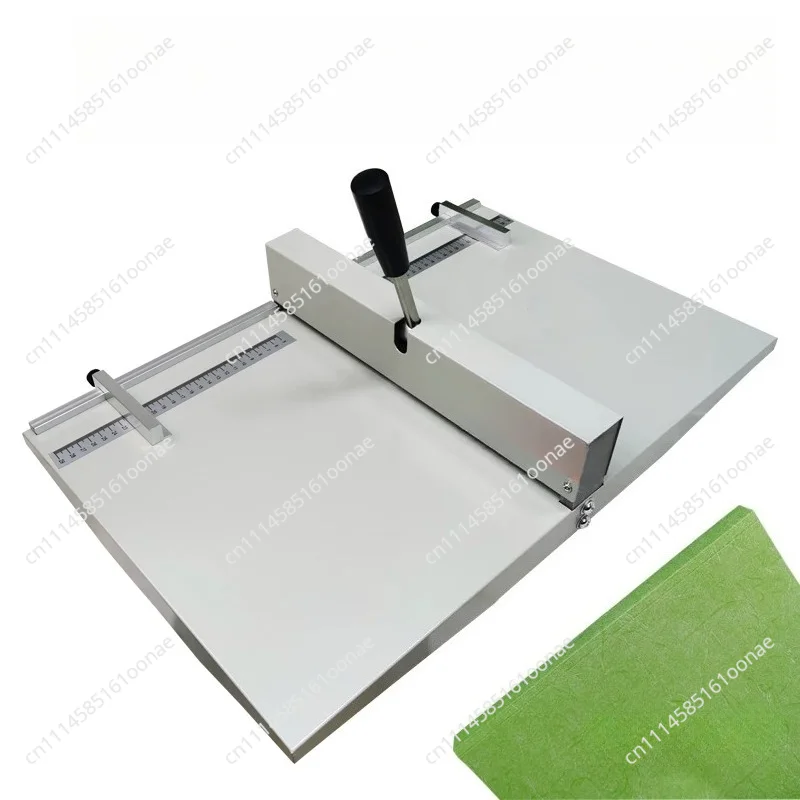 Manual indentation machine A4 thick paper folding machine A3 photo album photo book greeting card recipe advertisement