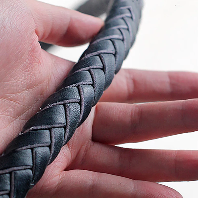 Wushu Whip Kung Fu Whip Cowhide Genuine Leather Shepherd Whip Fitness Whips Sounded Whip Kun Master Wood Handle Black