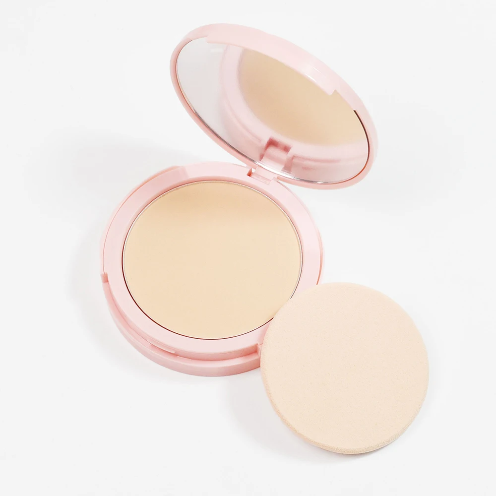 15 لونًا من بودرة خافي العيوب المضغوطة بعلامة خاصة طويلة الأمد مقاومة للماء بشعار مخصص طبيعي غير لامع للمكياج بالجملة حزمة وردية