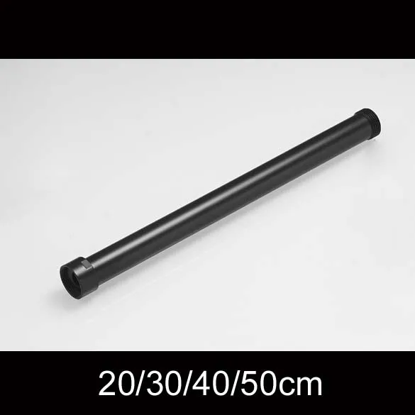 20/30/40/50cm BRASS/SUS304 black shower extension rod G3/4 G1/2 