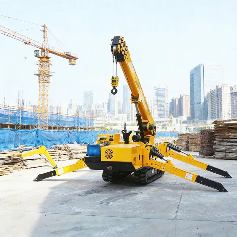 Customized 506 Spider Crane – Zero Emissions, Low Weight, Quiet Operation for Indoor & Outdoor Use, Factory Price