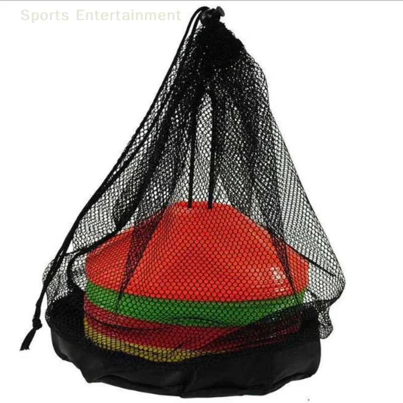

Set of 10/50, Robust Training Cones for Soccer with Pressure-Resistant Marking Discs Sports Gear