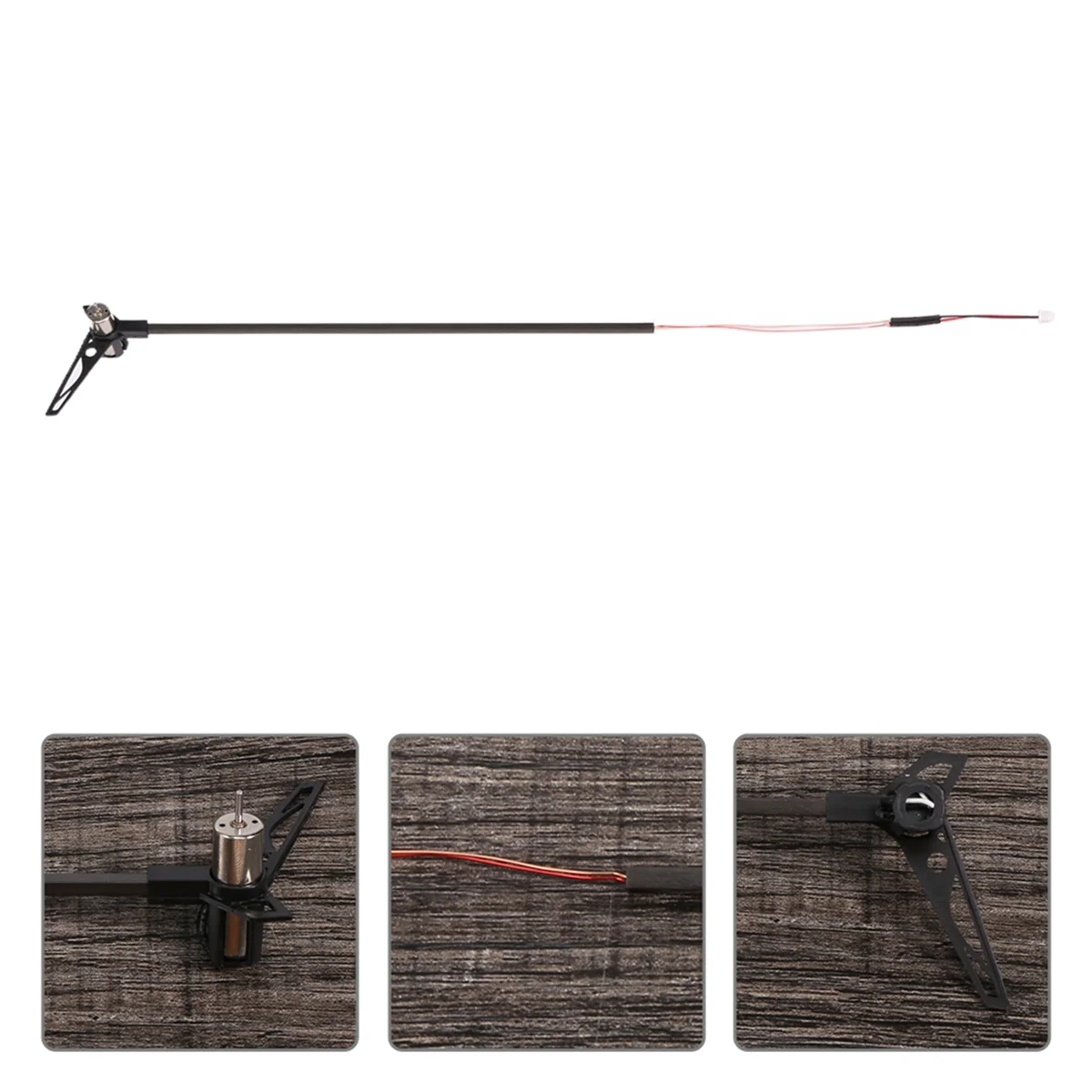 

Современный комплект хвостового двигателя из 2 предметов для деталей радиоуправляемого вертолета Wltoys XK K110 V977