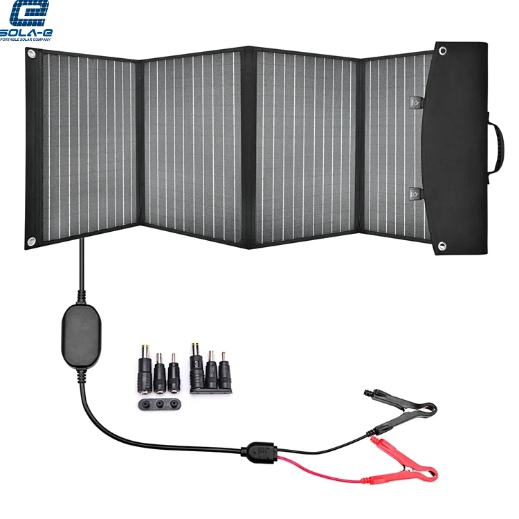 

120W High-power Outdoor Water Resistant Mono Foldable Travel Solar Charger Solar Cell Phone Charger Panels Solar Energy Android