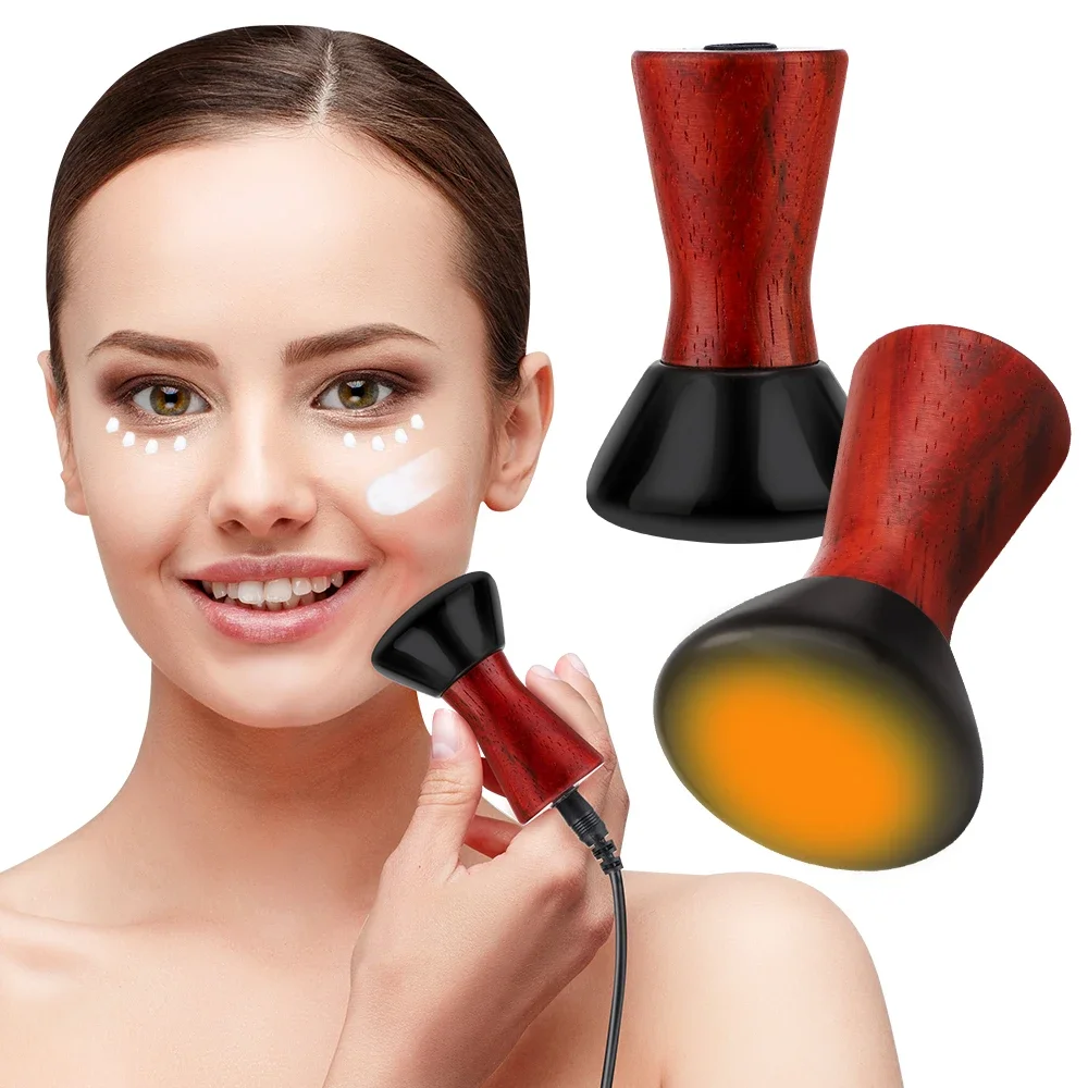 Scrape Back Massage Body Warm Moxibustion Therapy Side Stone Hot Stone Electric Sand Scraping Massager Side Stone Scraping Tool