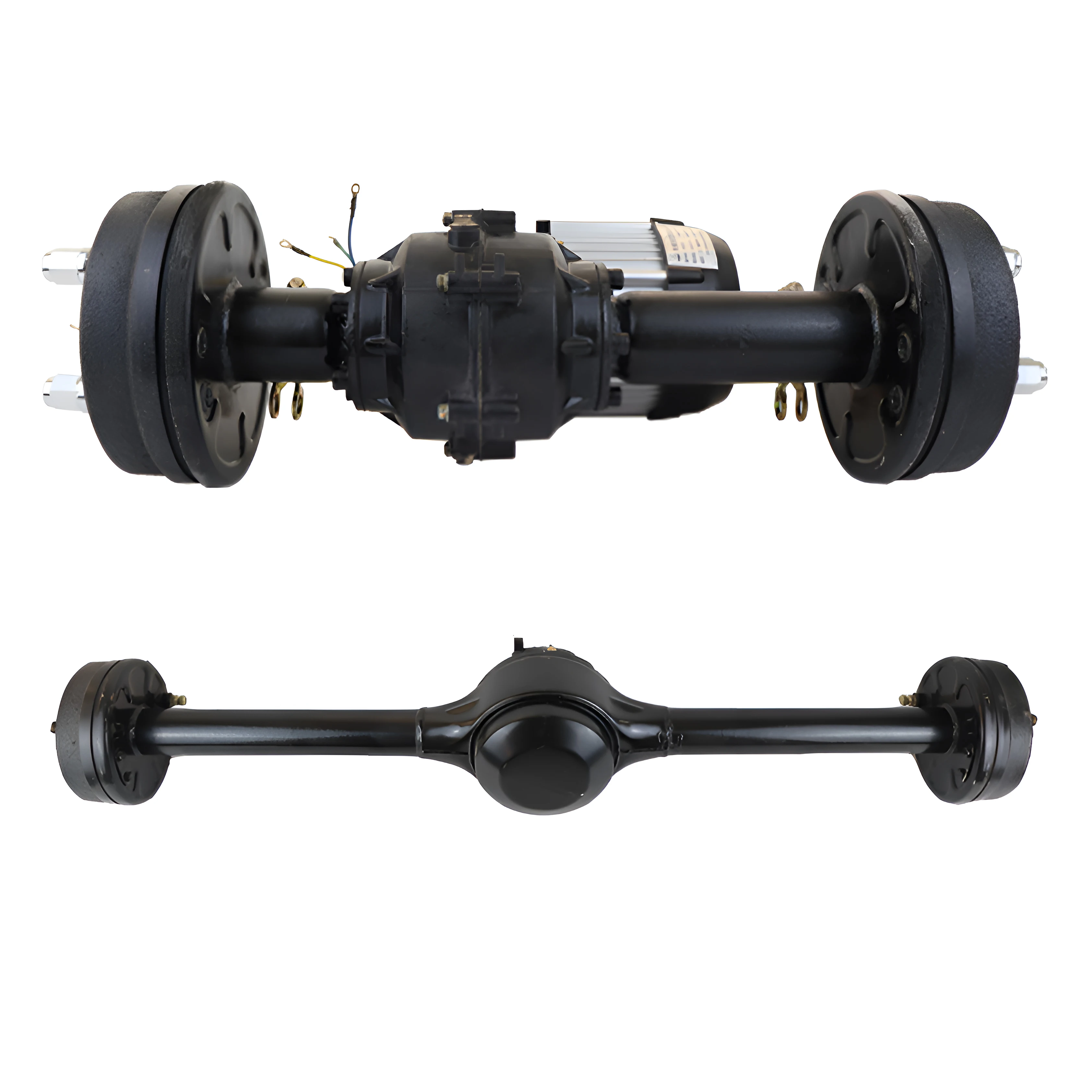 2000W-3000W BLDC DC Brushless Atv Rear Axle Assembly PMDC for Electric Rickshaws Boats Shaft 3500rpm 72V Permanent Magnet 4