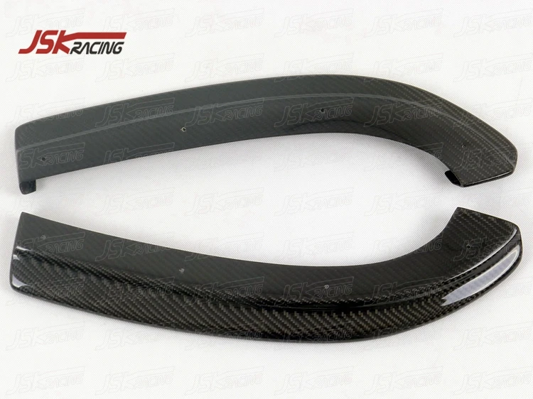 M STYLE CARBON FIBER REAR BUMPER EXTENSIONS for 2003-2007 MITSUBISHI LANCER EVOLUTION EVO 9