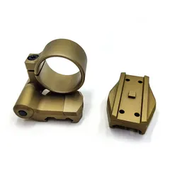 Combo táctico de montaje bajo para lupa Red Dot Sight 30X con altura de línea central óptica de 0,9 pulgadas