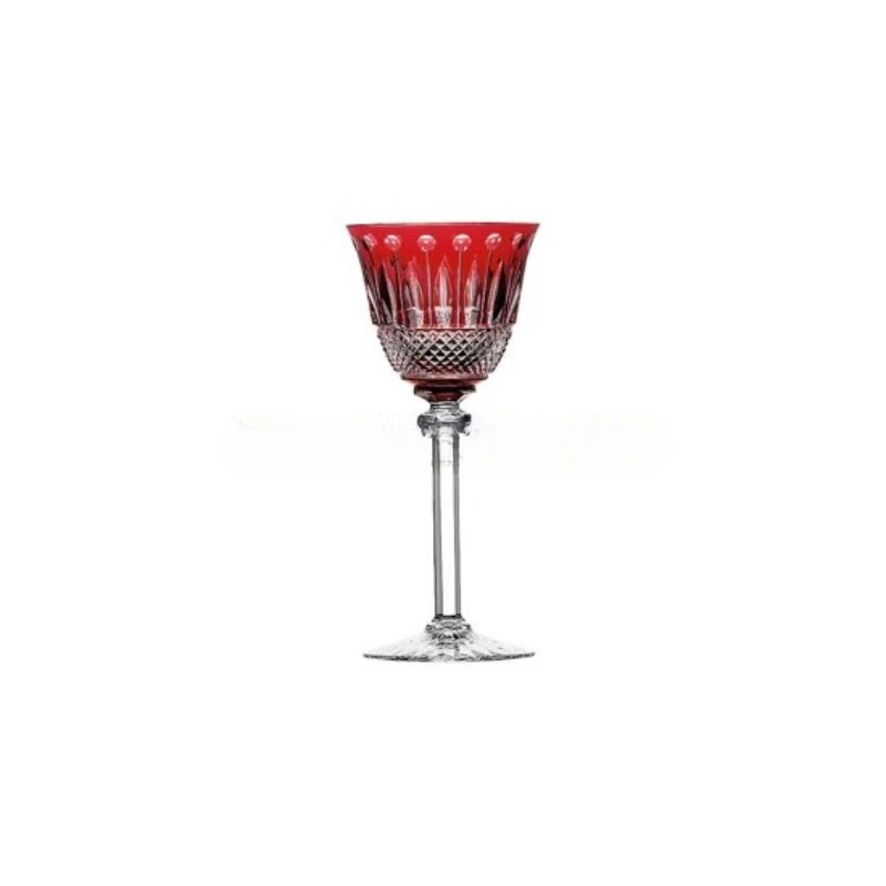 Red wine glass exquisite crystal Tommy series color single
