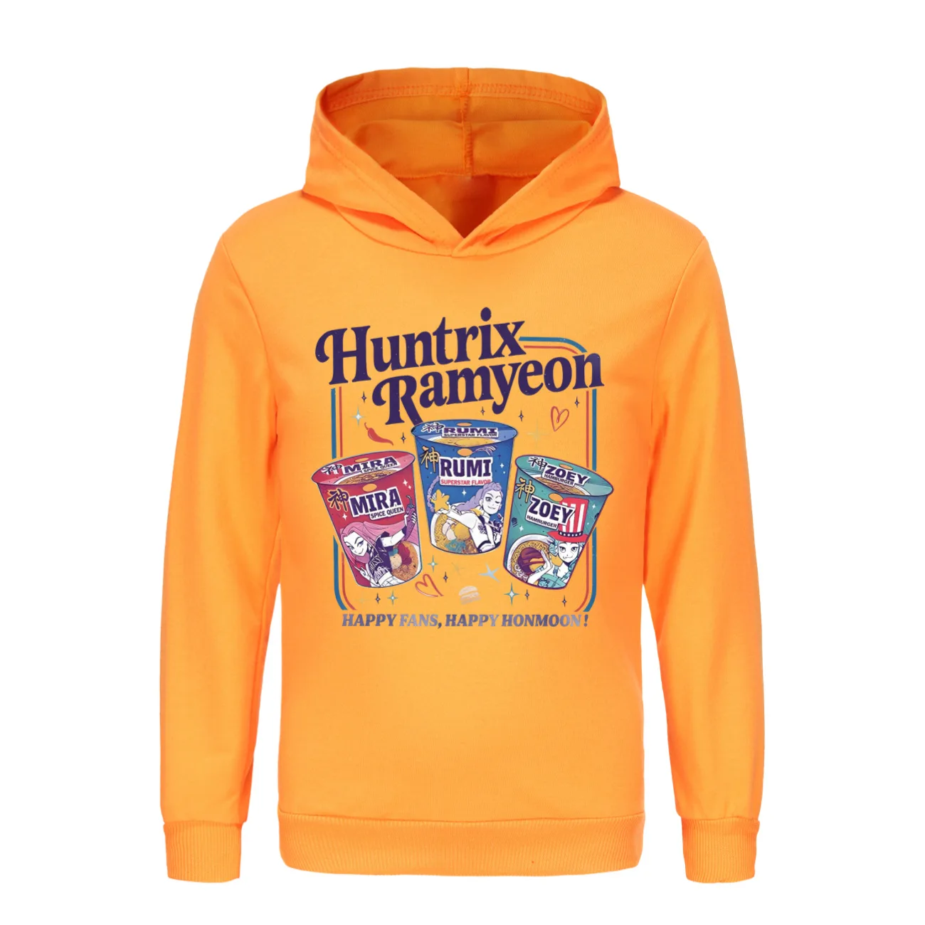 Pakaian Kpop Demon Hunters Fashion Anak-anak Pullover Lengan Panjang Hoodie Anak Perempuan Hoody Pakaian Luar & Mantel Anak Laki-laki Kasual Harajuku Sweatshirt