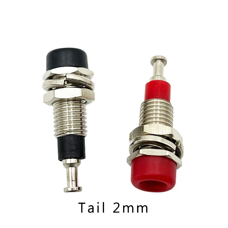 10PCS 2mm Banana Socket 2mm Test Socket Panel Socket Safety  with 2mm Banana Plug Connector