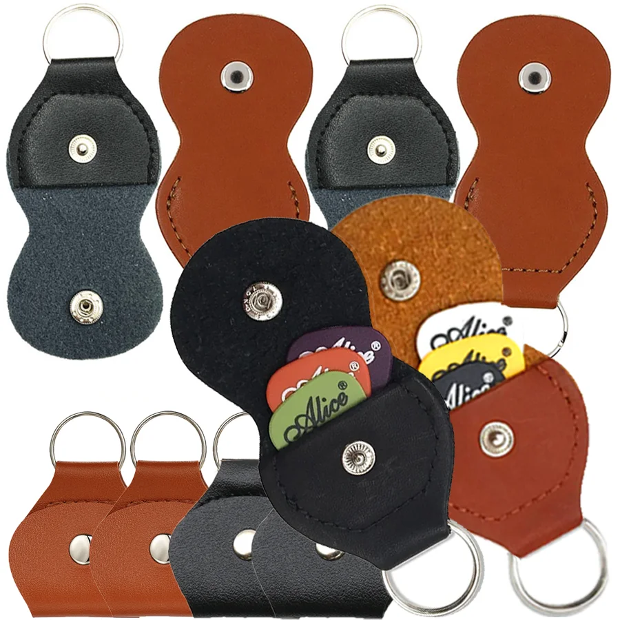 5pcs Pick Storage Bag Guitar Ukulele Bass Instrument Performance Tool Portable Daily Practice Stage Performance Outdoor Gigs XJM