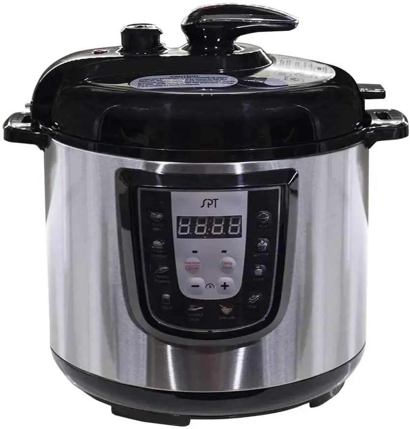 

SPT EPC-14D 6-Quart Digital Stainless Steel Electric Pressure Cooker