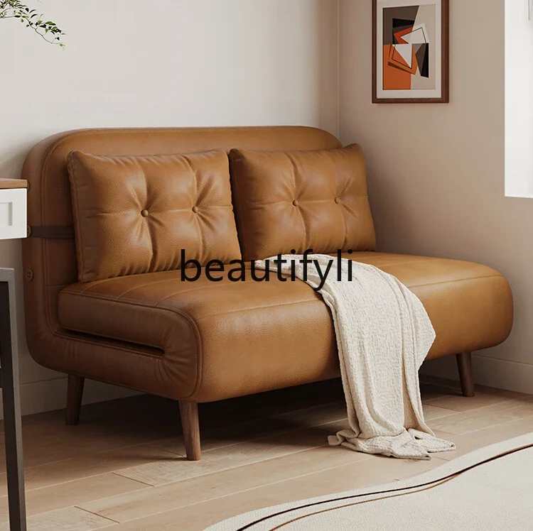 접이식 레트로 소파 침대 이미지