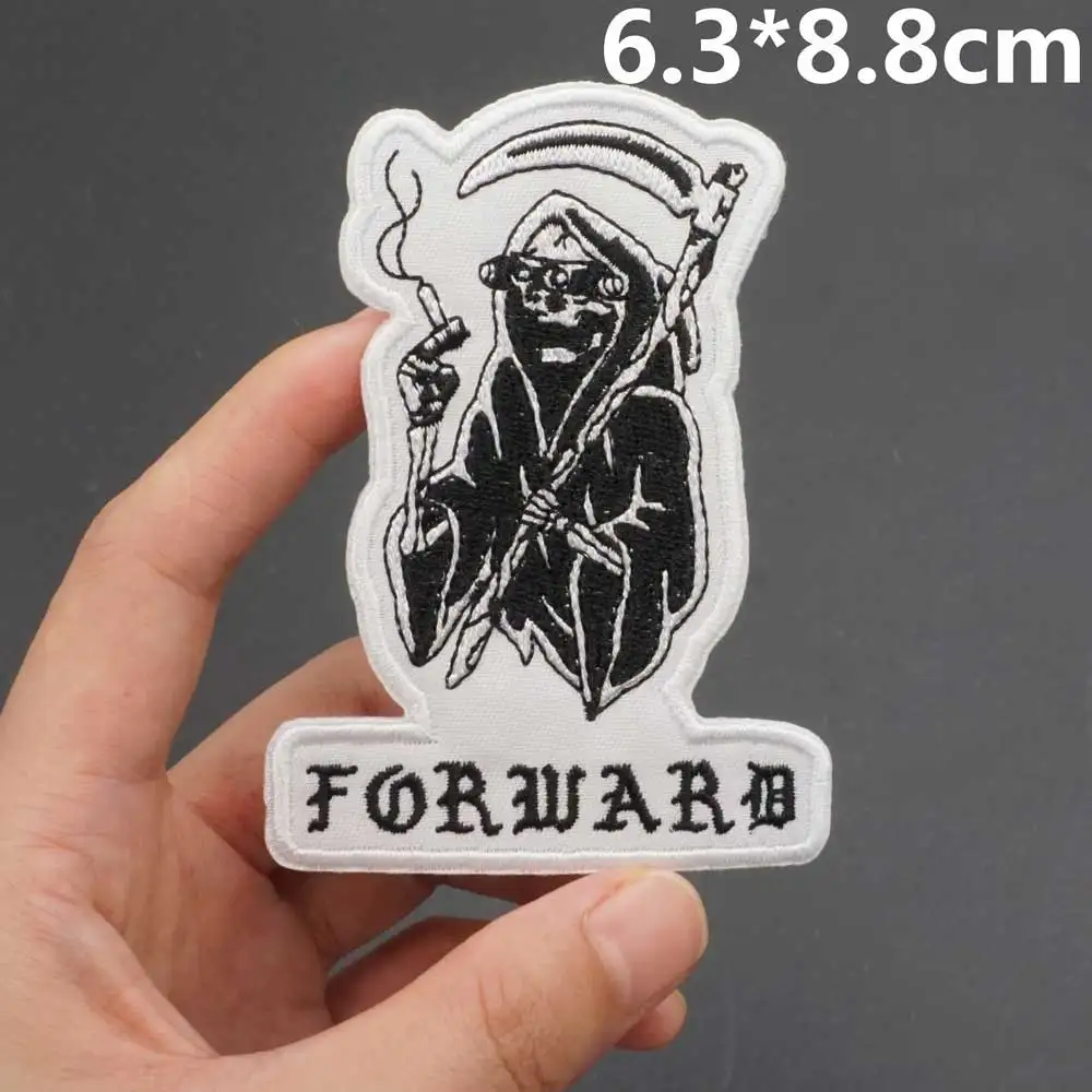 FOG Tactical Military Embroidery Patches Forward Observations Badge with Hook Loop Backing for Clothing Accessories