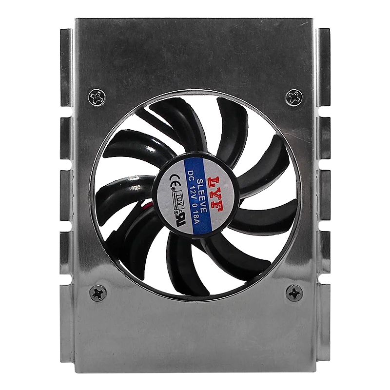 

3.5 inch hard disk radiator large 4PIN interface can connect 8cm fans/5cm dual fans in series