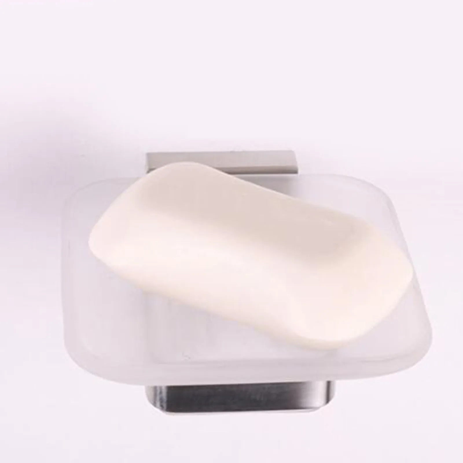 304 Stainless Steel Soap Holder Wall Mount Brushed Finish Anti-Rust Soap Dish for Bathroom Bedroom Closet Storage Organizer