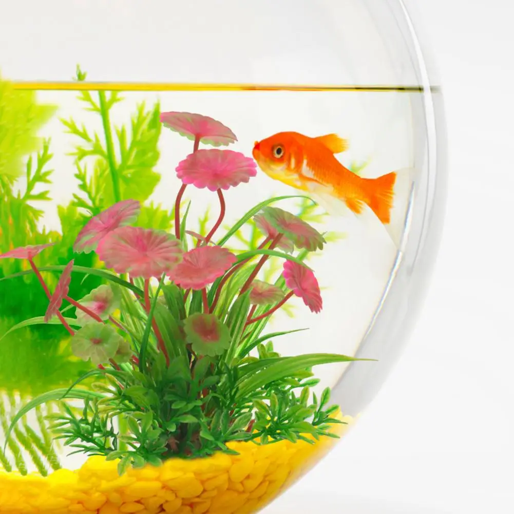 Plantes artificielles incl, simulation, enge hydroponique en plastique, décor d'aquarium vibrant, pour aquariums de reptiles