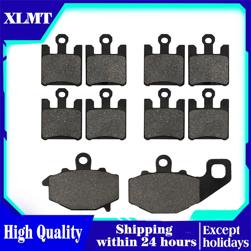 Motorcycle Front and Rear Brake Pads for KAWASAKI ZX6R ZX-6R NINJA 2003-2006 ZX636 ZX6RR ZX10R 600 2004-2007 ZX 6R 10R 636