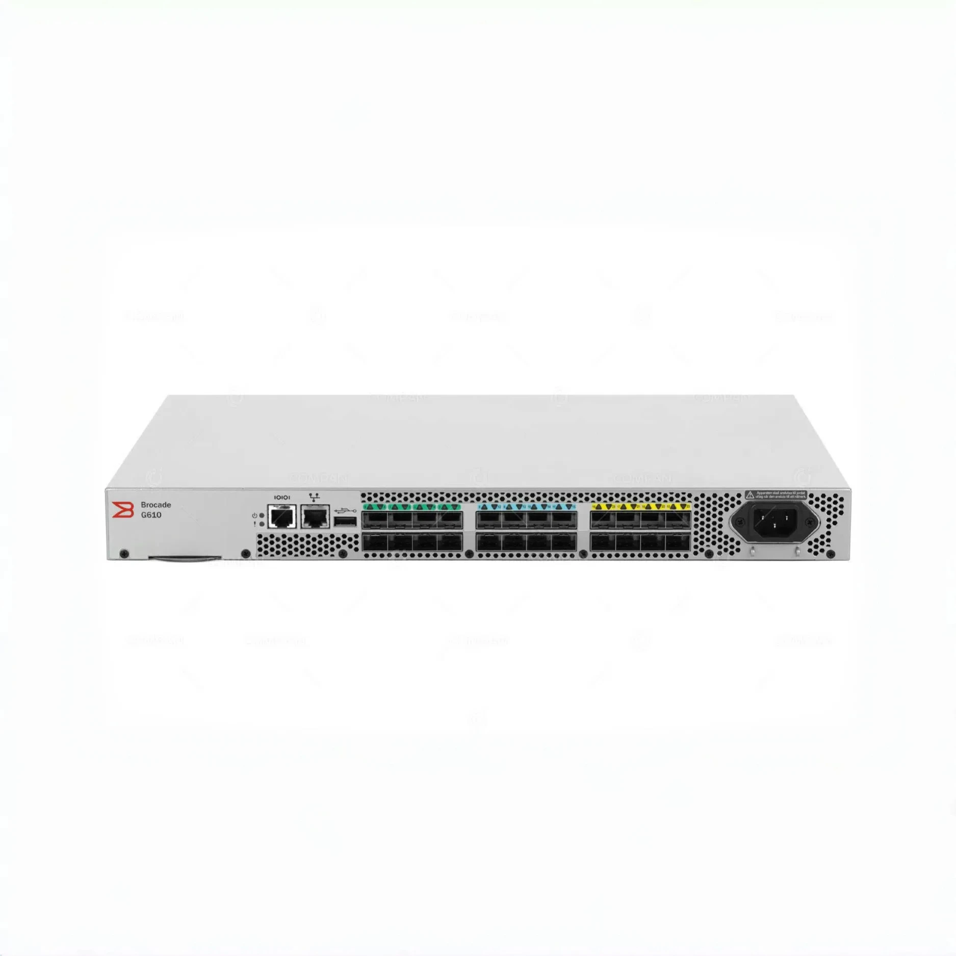 Nuevo interruptor de red ORIGINAL Brocade G610 32 Gb/s de 24 puertos G610 Br-g610-24-16g-r SAN con buen precio